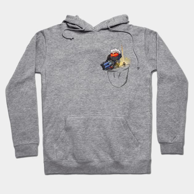 Pocket Soldier 76 Hoodie by Reisu